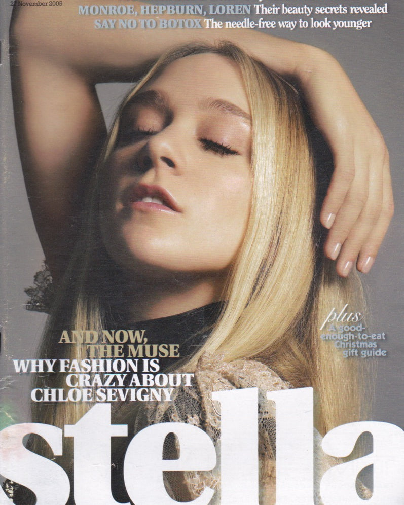 Stella Magazine - Chloe Sevigny - magazine canteen